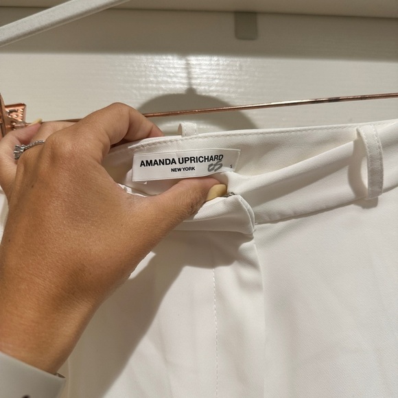 Amanda Uprichard Wallce Pants in Ivory - Picture 8 of 10